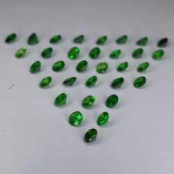 2,72 ct Tsavorita Talla Redonda aprox 2,65 mm