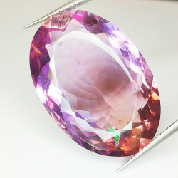43,20 ct Ametrine oval natural 30.76 x 25.97 x 15.90 mm