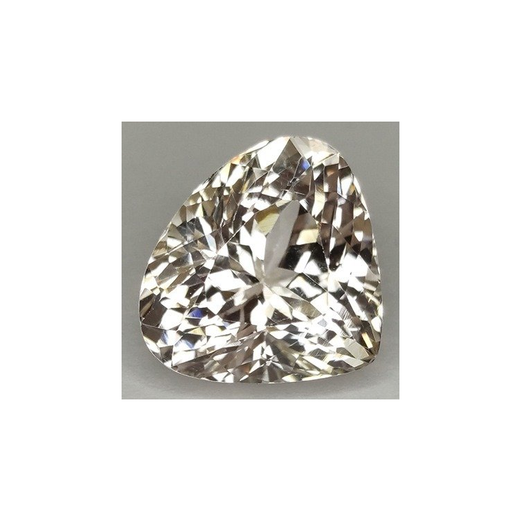 18,30 ct de kunzite naturelle taillée en poire 14,77 x 16,49 x 12,23 mm