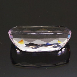 Kunzite naturelle taille coussin de 16,16 ct, 20,92 x 9,87 x 8,69 mm