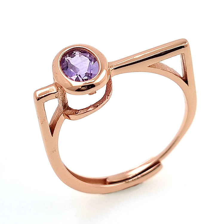 Multigem ovaler Ring 6 x 4 mm in verschiedenen Ausführungen