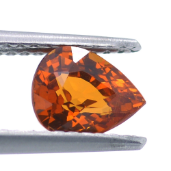 1.39 ct Granate Espesartina Talla Perilla