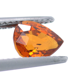 1.39 ct Granate Espesartina Talla Perilla