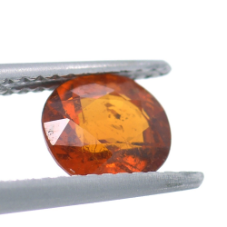 1,45 ct. Spessartine Granat im Ovalschliff