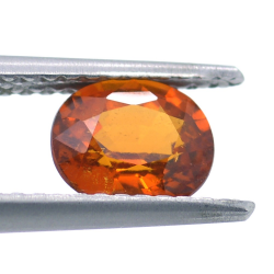 1,25 ct. Spessartine Granat im Ovalschliff