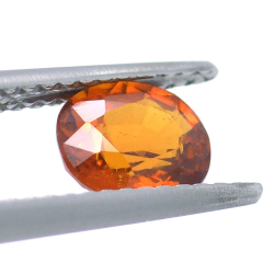 1,25 ct. Spessartine Granat im Ovalschliff