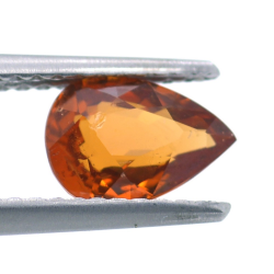 1.36 ct Granate Espesartina Talla Perilla