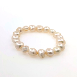 Flussperlen-Armband 10 mm