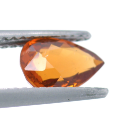 1.36 ct Granate Espesartina Talla Perilla