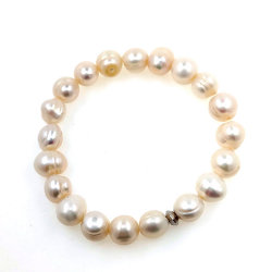Bracelet de perles de rivière 9 mm