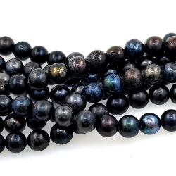 Filo di perle Akoya da 5,5 o 6,5 mm con lunghezza di 40 cm