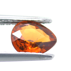 0,88 ct. Spessartine Garnet  Pear Cut