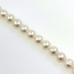 Strand of river pearls of 7 mm with 40 cm of length