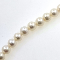 Filo di perle di fiume da 7 mm con una lunghezza di 40 cm