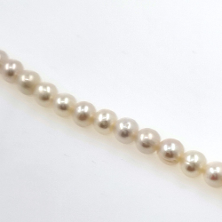 Hilo de perlas de rio de 6 mm con 40 cm de largo