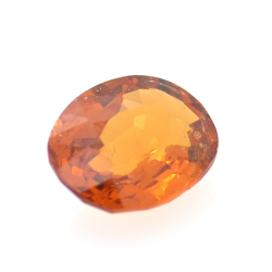 1,04 ct.  Grenat Spessartine Coupure Ovale