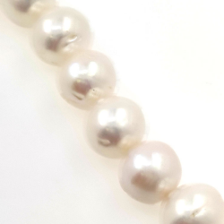 Strand of river pearls of 13 x 12 mmwith 40 cm long