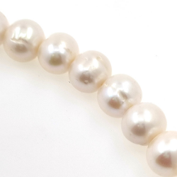 Strand of river pearls of 12 mmwith 40 cm long