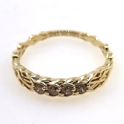 copy of Diamantring aus 14kt Weißgold Keltischer Knoten