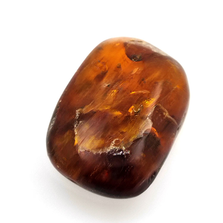 63,52 ct Ambre avec insecte cabochon 43,38 x 27,52 x 15,45 mm