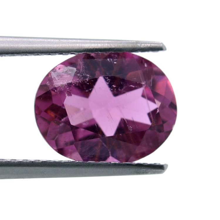 2,51 ct Turmalin im Ovalschliff 10,09 x 8,22 mm