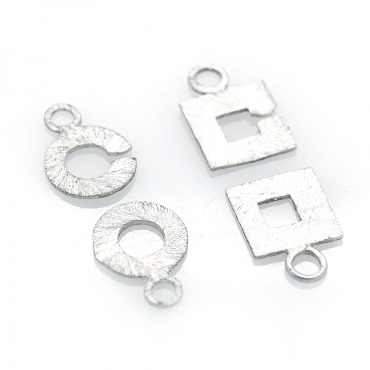 DIY 925 sterling silver bracelet or necklace clasp