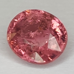 1,46 ct Tormalina Taglio Ovale 6,96x6,25x4,81 mm