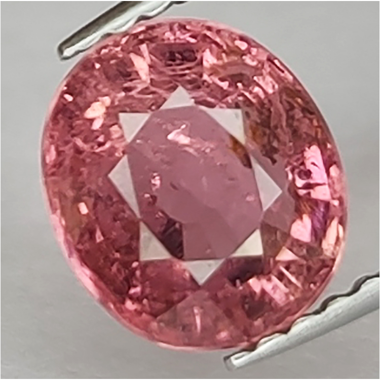 1.46ct Turmalina Talla Oval 6.96x6.25x4.81mm