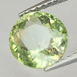 1,43 ct Tourmaline taille ovale 7,32 x 7,04 x 4,23 mm