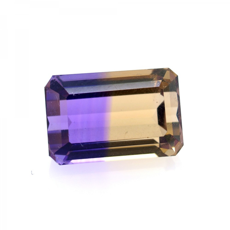 9,41 ct  Ametrino Talla Esmeralda