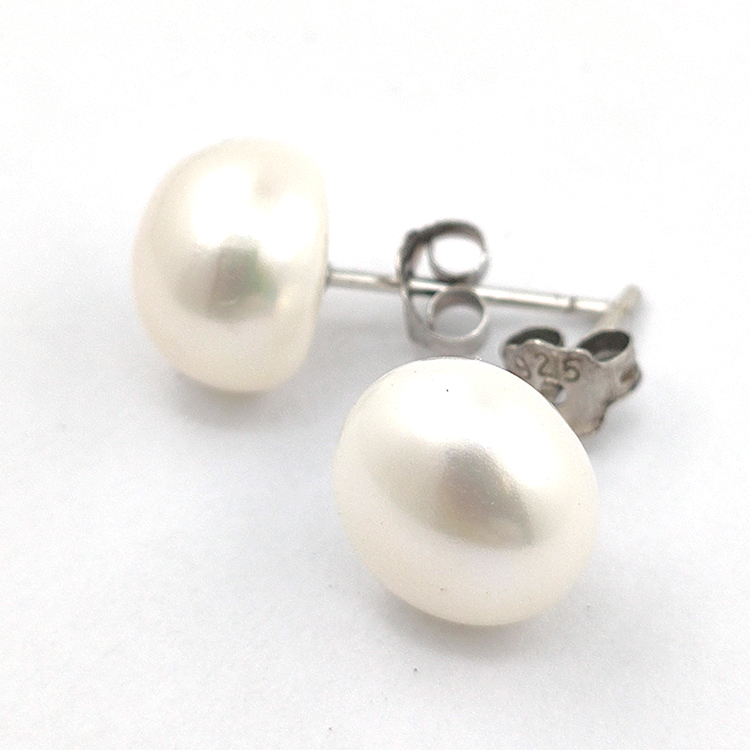 Pendientes de Perla y Plata 925