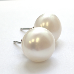 Orecchini perla e argento 925