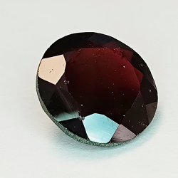 Granat, rund geschliffen, 14 bis 12 mm, 1 Stück