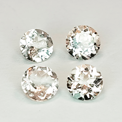 1 ct Morganit, Rundschliff, 5 mm