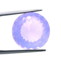 13,55 ct Ametista Lavanda in Faccettato Rotondo 16,47x16,39mm