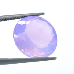 13,55 ct Ametista Lavanda in Faccettato Rotondo 16,47x16,39mm