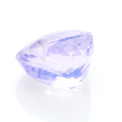 16,12ct  Amethyst Herz Schnitt mit Schachbrett 17,17x14,2mm