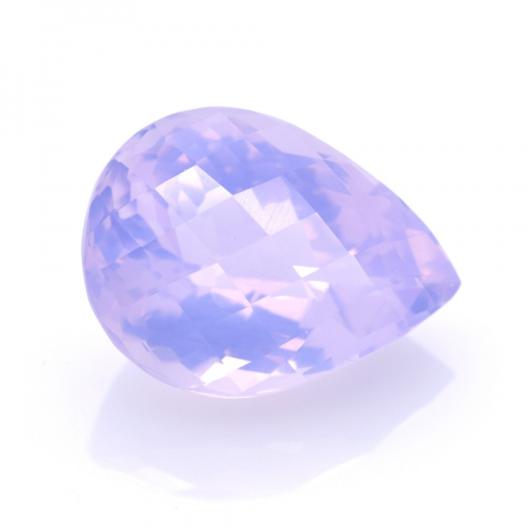 25,40 ct Amethyst Pear Cut with Chessboard 22,88x17,16mm