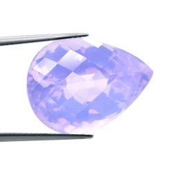 25,40 ct Amethyst Pear Cut with Chessboard 22,88x17,16mm