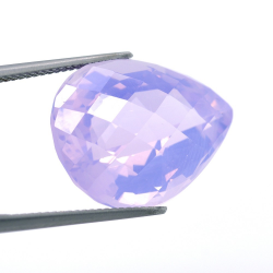 25,40 ct Amethyst Pear Cut with Chessboard 22,88x17,16mm