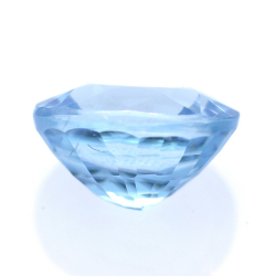 2,38 ct Zircón Azul Talla Ovalada