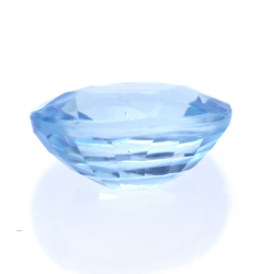 2,16 ct Zircón Azul Talla Ovalada