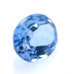 5,09 ct London Blue Topas Oval Schnitt