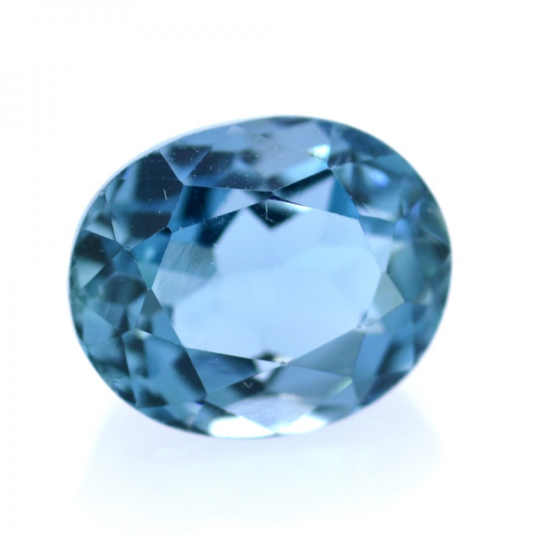 5,13 ct London Blue Topas Oval Schnitt