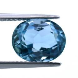 5,13 ct  Topacio London Blue Talla Ovalada