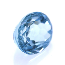 5,01 ct London Blue Topas Oval Schnitt