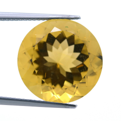 14,17 ct. Cuarzo Citrino Talla Redonda