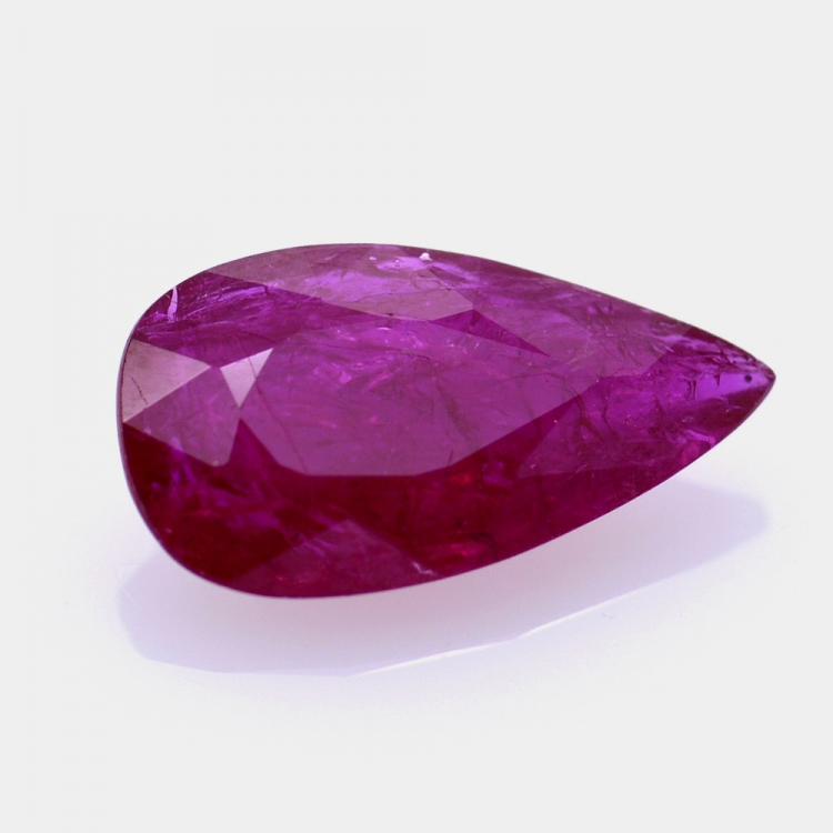 2,16 ct. Rubin Birne Schnitt