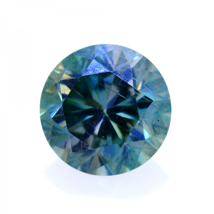 0,79 ct. Moissanite Coupure Ronde