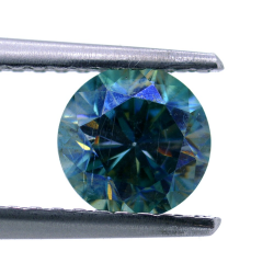 0,79ct. Moissanit Rund Schnitt